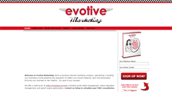 Desktop Screenshot of evotivemarketing.com